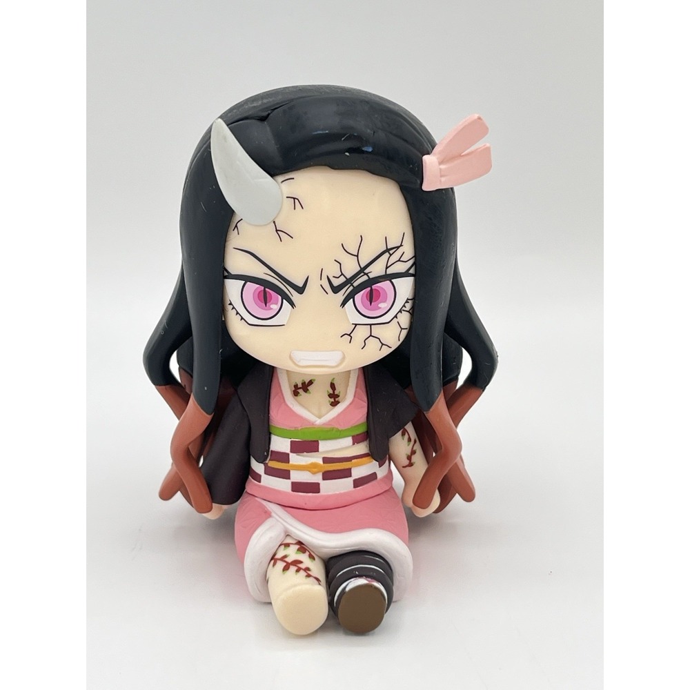 2023 FuRyu Demon Slayer Nezuko Kamado Potetto 4" PVC Anime Figure Loose